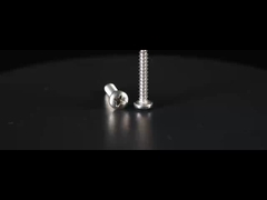 Maschinenkopf aus Edelstahl mit Querschnittsvertiefung