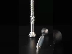 A2 A4 Edelstahlschrauben Troxantrieb, Typ 17 Deckingschrauben mit Rippen Helix